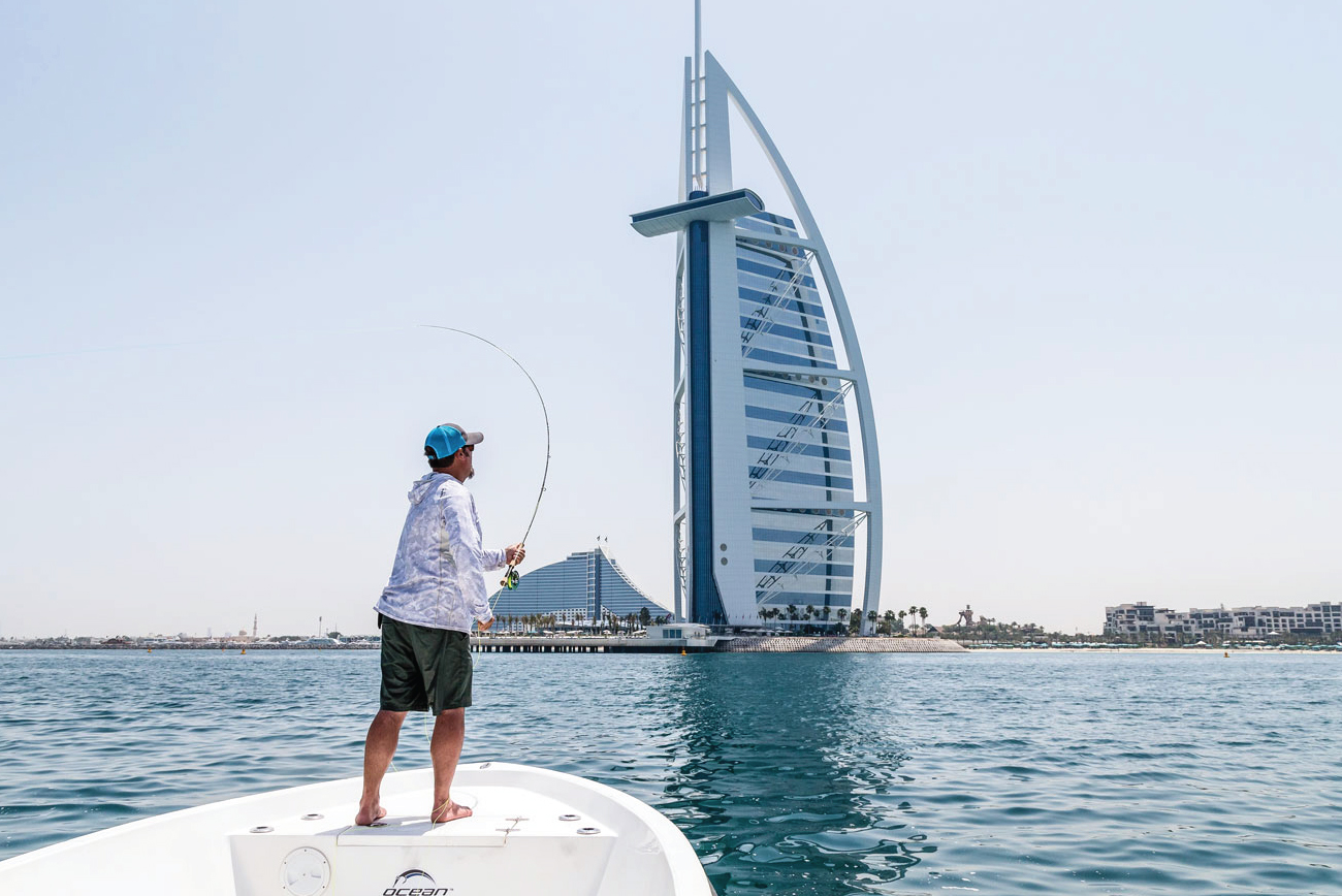 Guests enjoying the fishing experience
